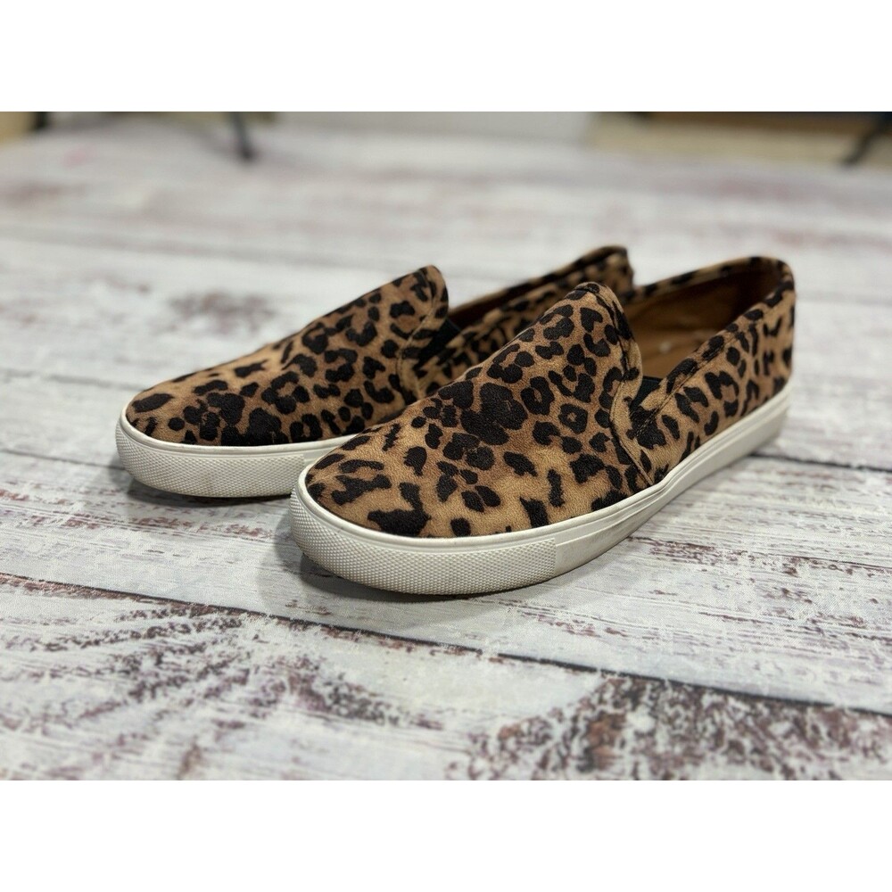 Steve Madden Safary Slip-On Shoes / Cheetah Leopard Print / Women’s Size 8.5 - Picture 1 of 6